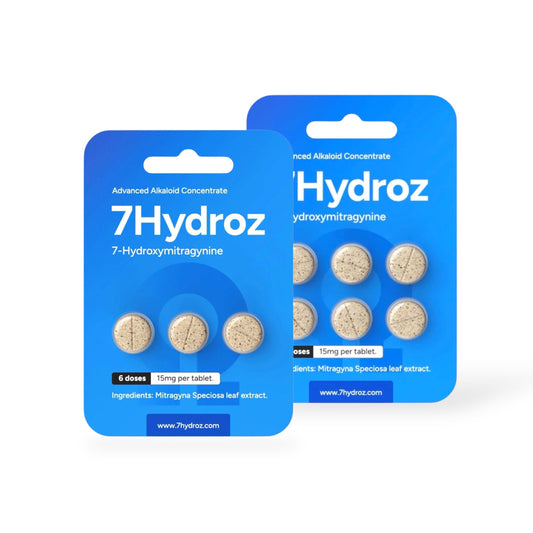 7Hydroz 7-hydroxymitragynine Kratom Extract Tablets 15mg