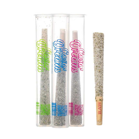 Caviar Dreams THCA Diamond Laced Prerolls 2.5G