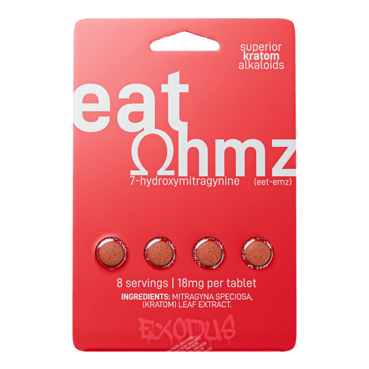Eat Ohmz 7 Hydroxy Kratom Tablets
